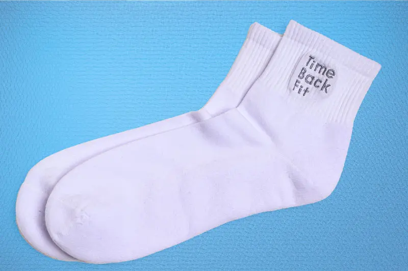 ワンポイント刺繍靴下 OEM製品 - ブリングハピネス